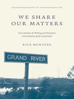cover image of We Share Our Matters
